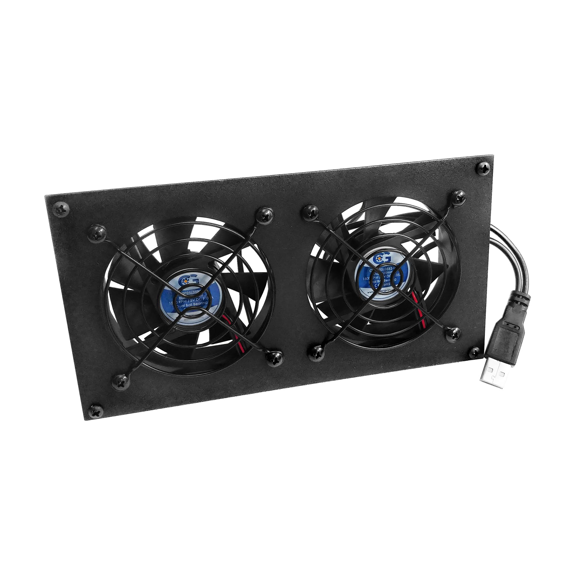 Amazon.com: Coolerguys USB Powered Cooling Fan Kits (Dual 80mm